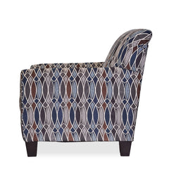 Patterned Accent Chair detail view 2 - Whats New Furniture - Portland, Oregon