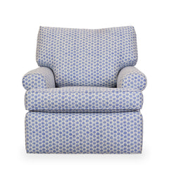 Patterned Armchair - Whats New Furniture - Portland, Oregon