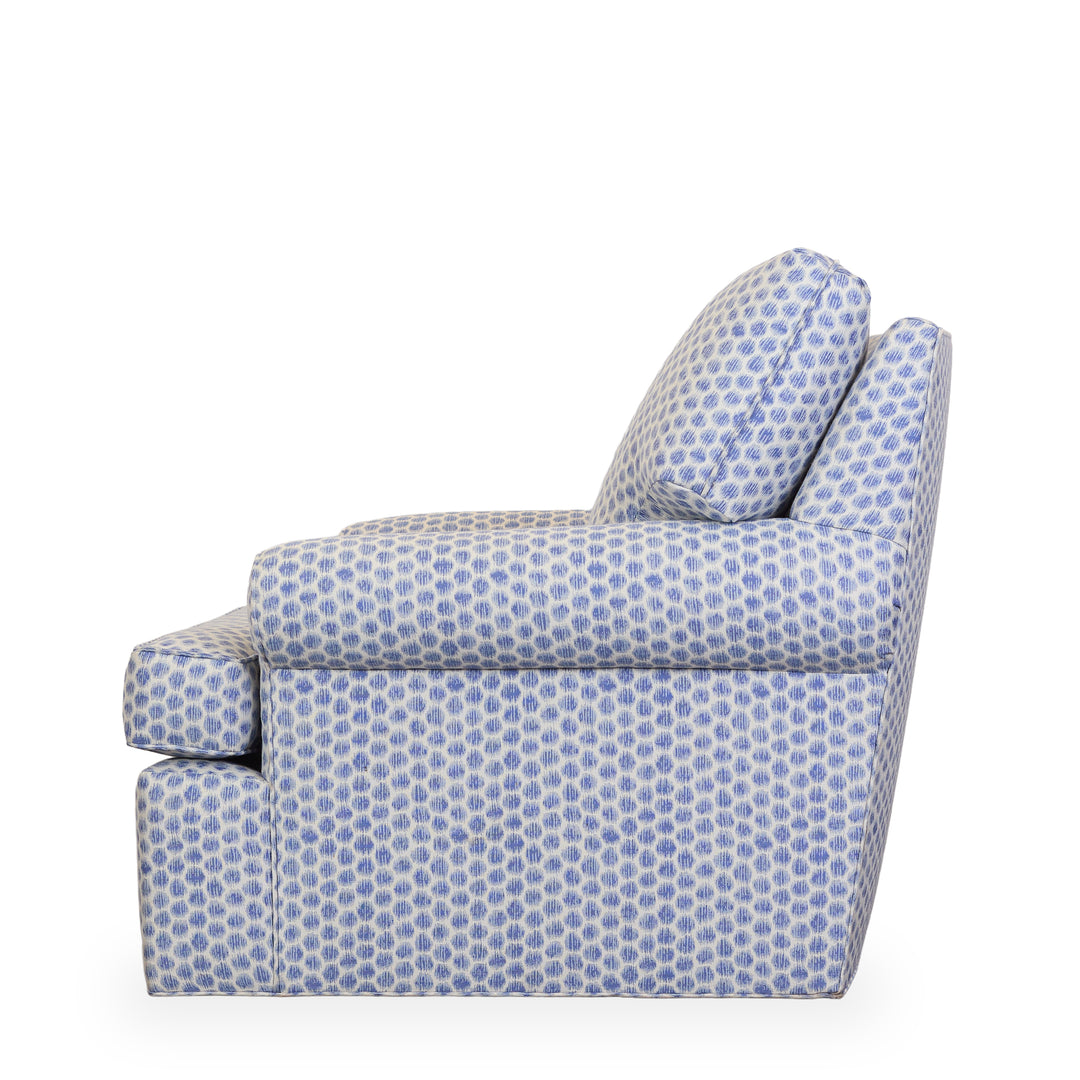 Patterned Armchair detail view 2 - Whats New Furniture - Portland, Oregon