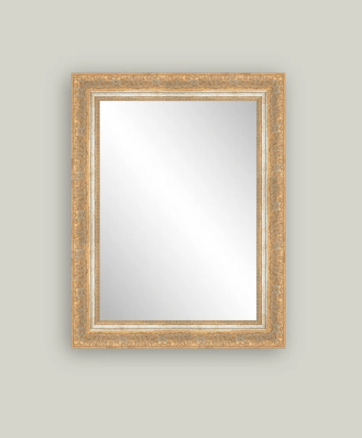 Copper Gold Framed Mirror - What's New Furniture - Portland, Oregon