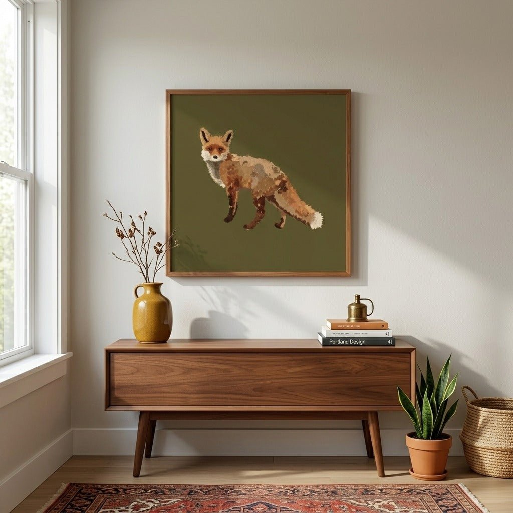 Fox Closeup Artist Board - Lifestyle - What&