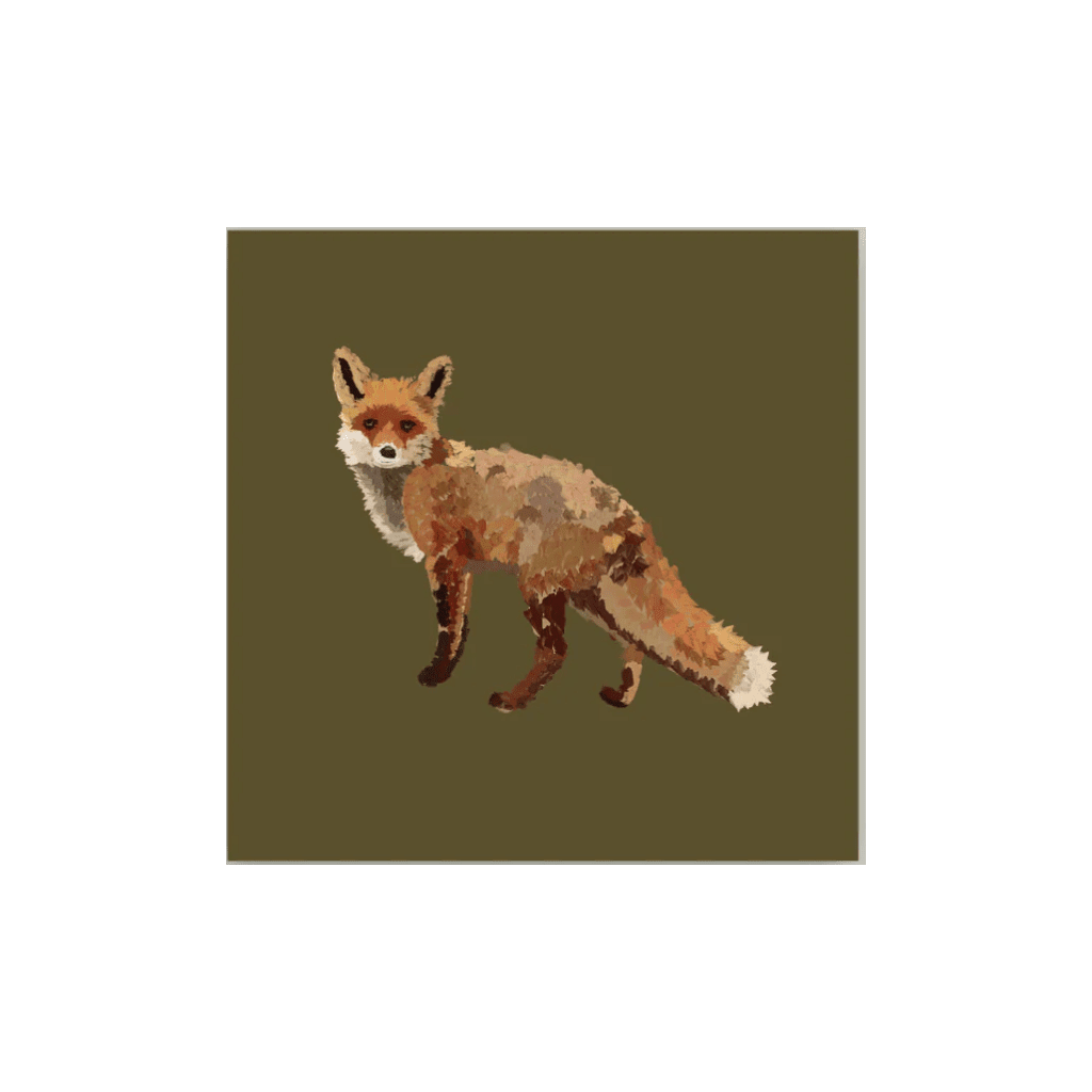 Fox Closeup Artist Board - What's New Furniture Portland Oregon