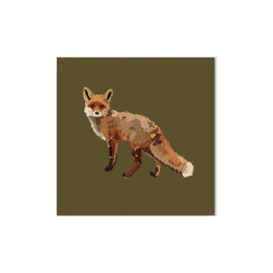 Fox Closeup Artist Board - What&