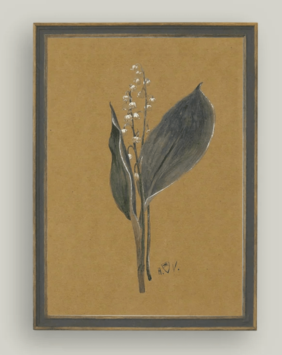 Lily on Brown - Gray Brown Skinny Frame - What's New Furniture - Portland, Oregon