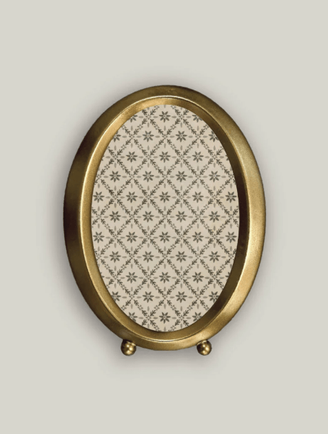 Modern Oval Photo Frame 4x6 - What's New Furniture - Portland, Oregon
