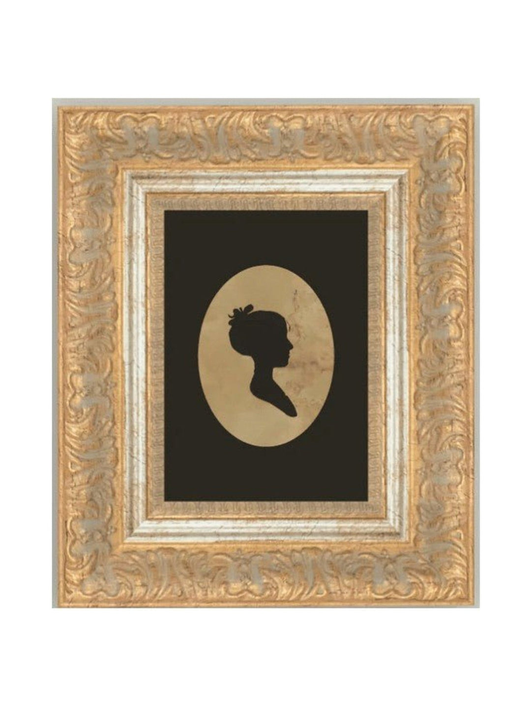 Silhouette of Woman Facing Left - What's New Furniture Portland Oregon