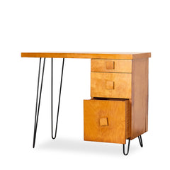 Petite Desk w/Drawers detail view 2 - Whats New Furniture - Portland, Oregon