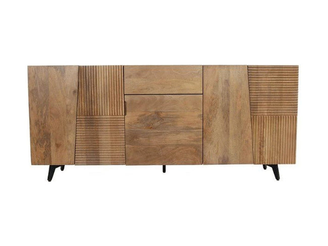 Peyton Sideboard in Honey - sideboard by LH Imports - Whats New Furniture Portland OR