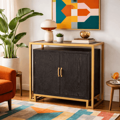 Geometric Cabinet - Whats New Furniture - Portland, Oregon