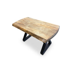 Natural Pine End Table - view 4