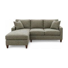 Pinnacle Sofa Chaise in Couture Herb front view - sofa by Stanton - Whats New Furniture Portland OR