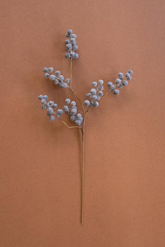 Faux Plum Berry Branch, 29-Inch Stem — What&
