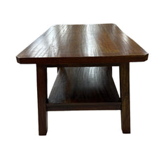 Rustic Modern Coffee Table detail view 2 - Whats New Furniture - Portland, Oregon