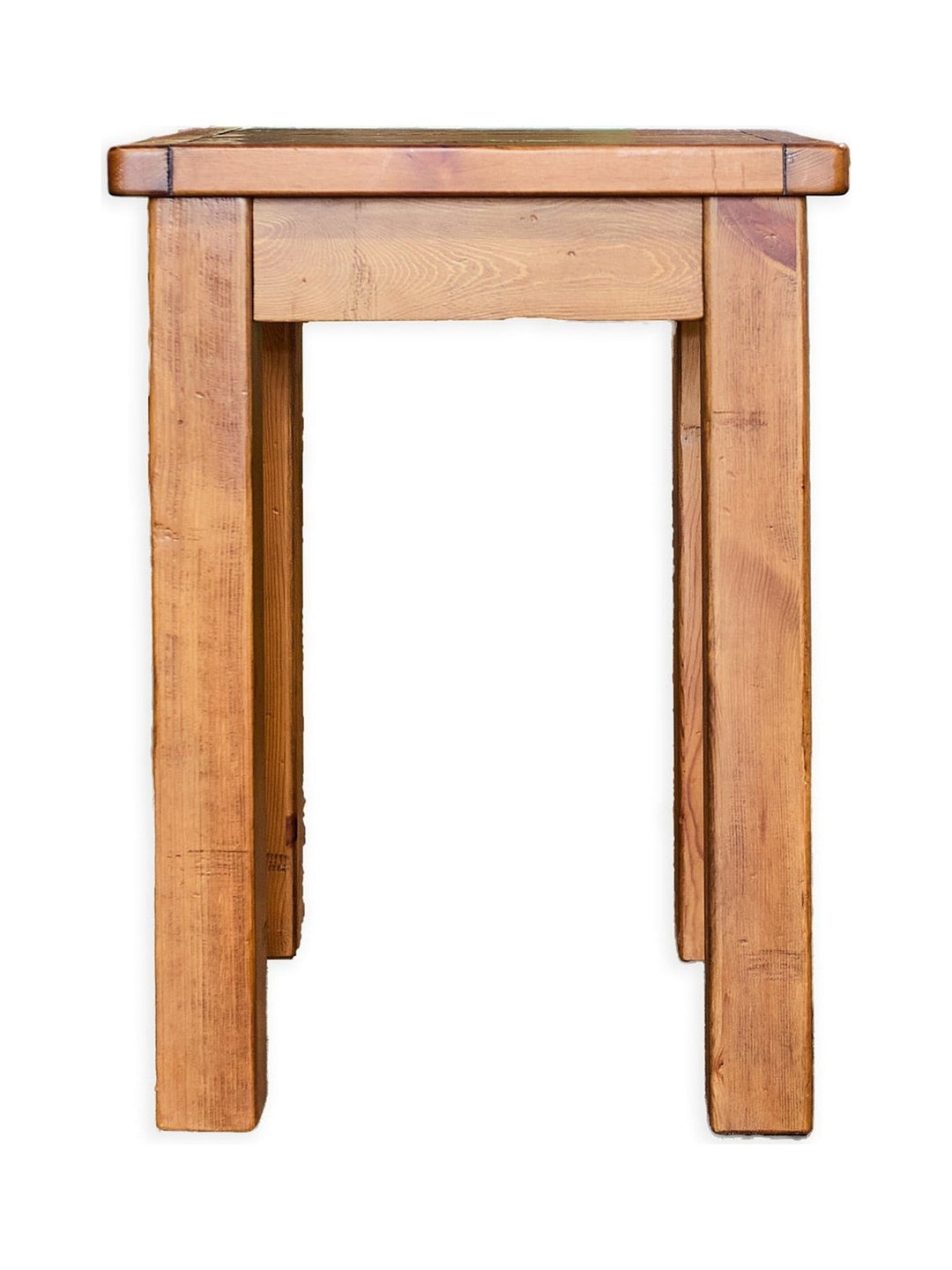 Square Wood End Table - Whats New Furniture - Portland, Oregon