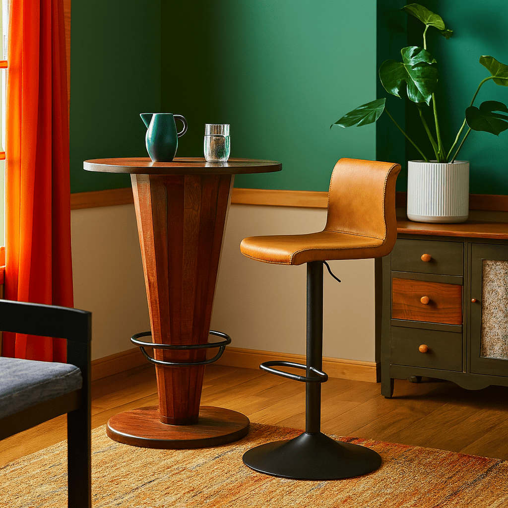 Pub Table detail view - Whats New Furniture - Portland, Oregon