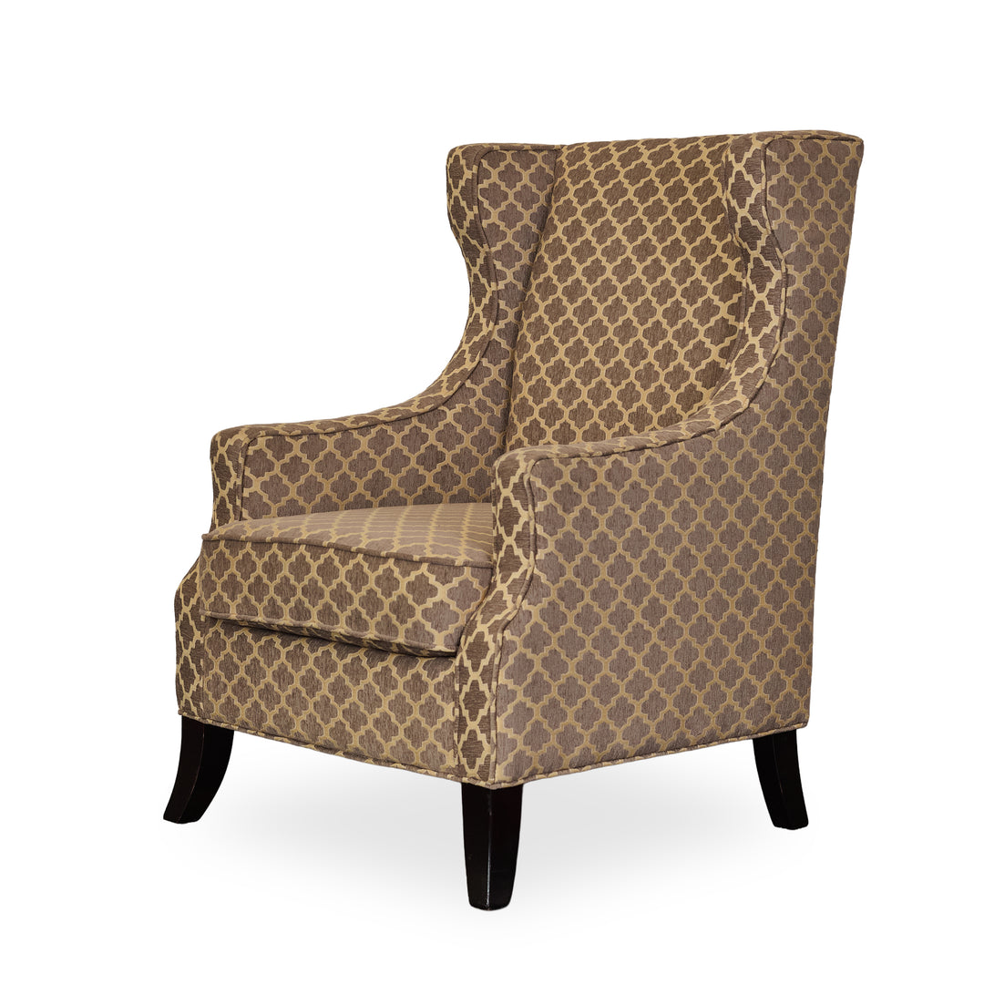 Quatrefoil Accent Chair detail view - Whats New Furniture - Portland, Oregon