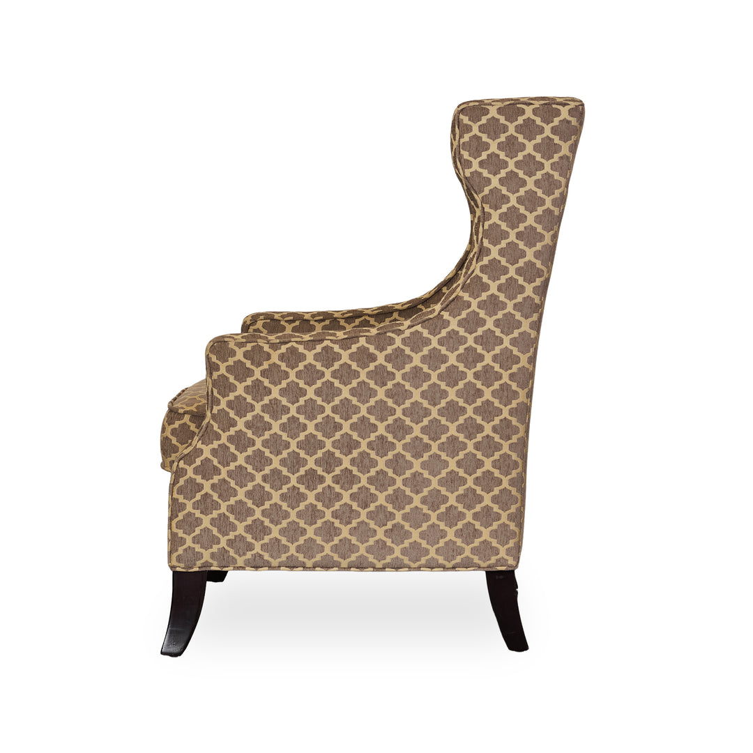 Quatrefoil Accent Chair detail view 2 - Whats New Furniture - Portland, Oregon