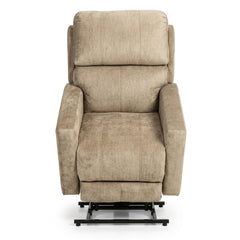 Quimby Power Lift Recliner by Stanton in Polo Club Bamboo — Oregon-made studio product photo — What&