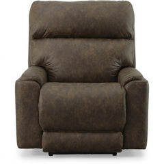 Rainier Power Recliner by Stanton in Spectral Cappuccino — Oregon-made studio product photo — What&