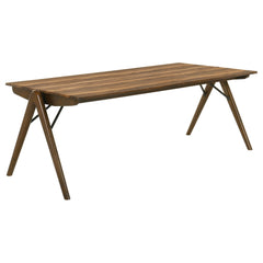 Randolph 82-inch Smart Top Rectangular Dining Table Sheesham and Brown - What&