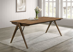 Randolph 82-inch Smart Top Rectangular Dining Table Sheesham and Brown - What&