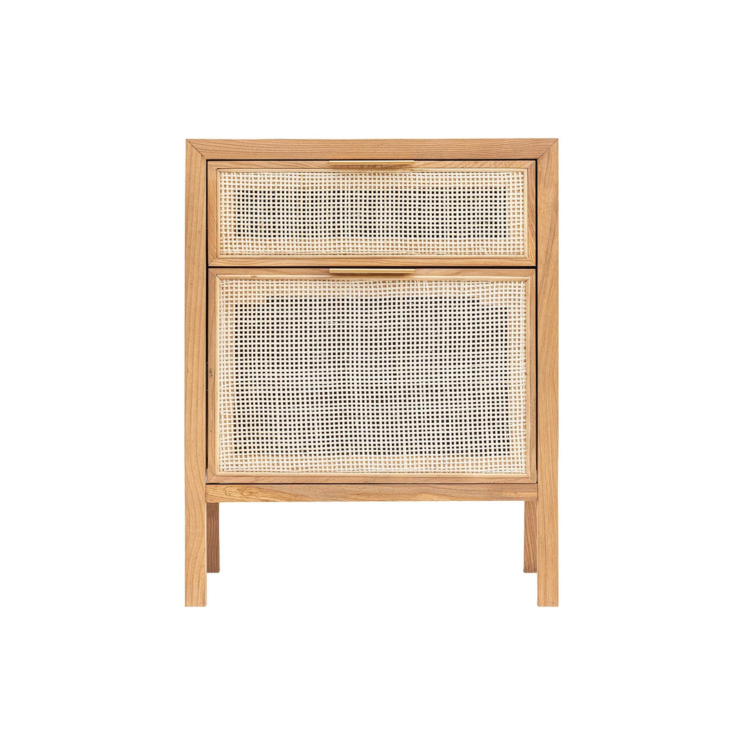 Rattan Filing Cabinet in Natural - two drawer filing cabinet by LH Imports - Whats New Furniture Portland OR