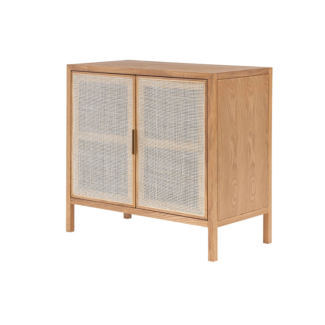 Rattan Small Sideboard in Natural - rattan small sideboard by LH Imports - Whats New Furniture Portland OR