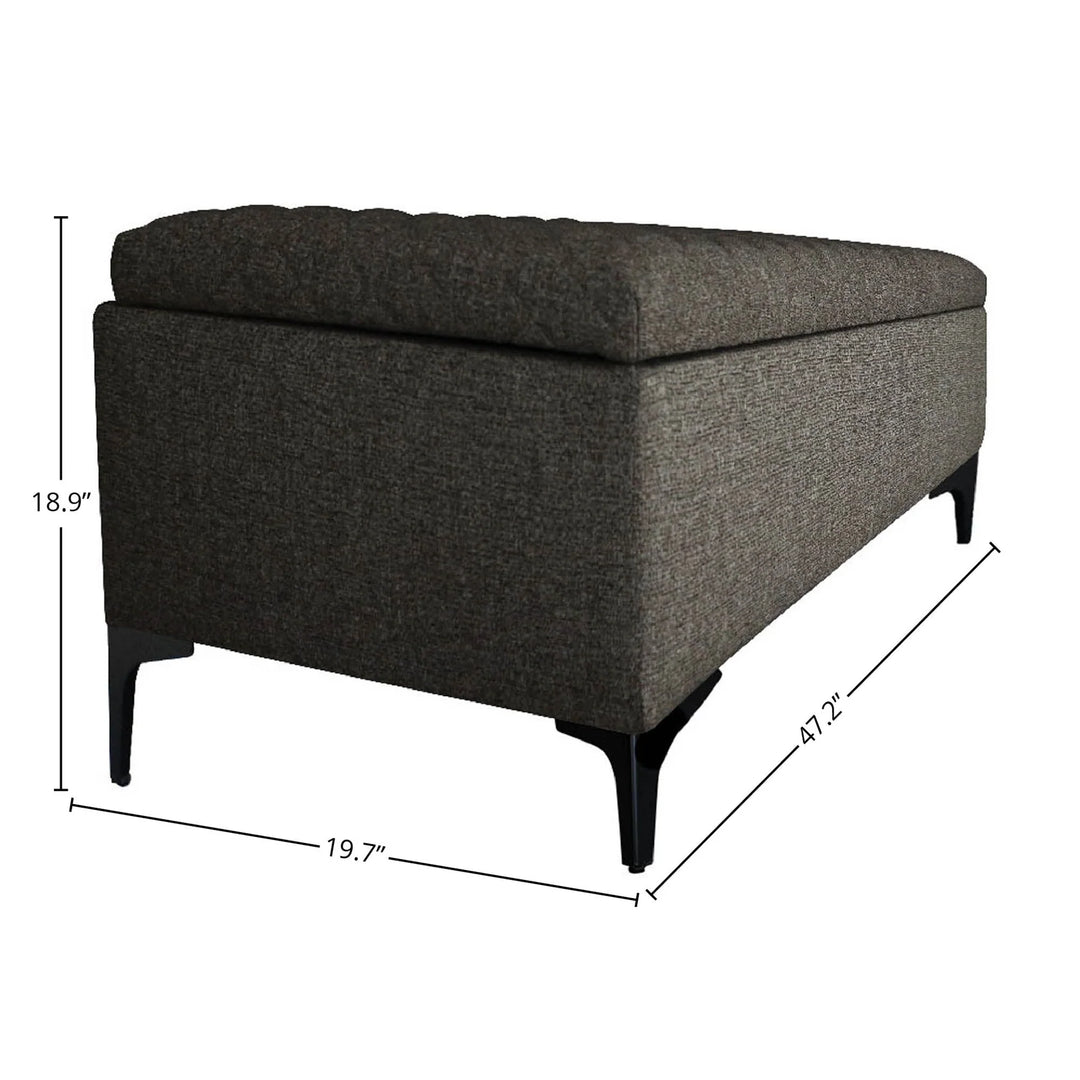 Reece Storage Bench - Whats New Furniture - Portland, Oregon