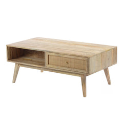 Reed Coffee Table in Mango - storage coffee table by Moe&