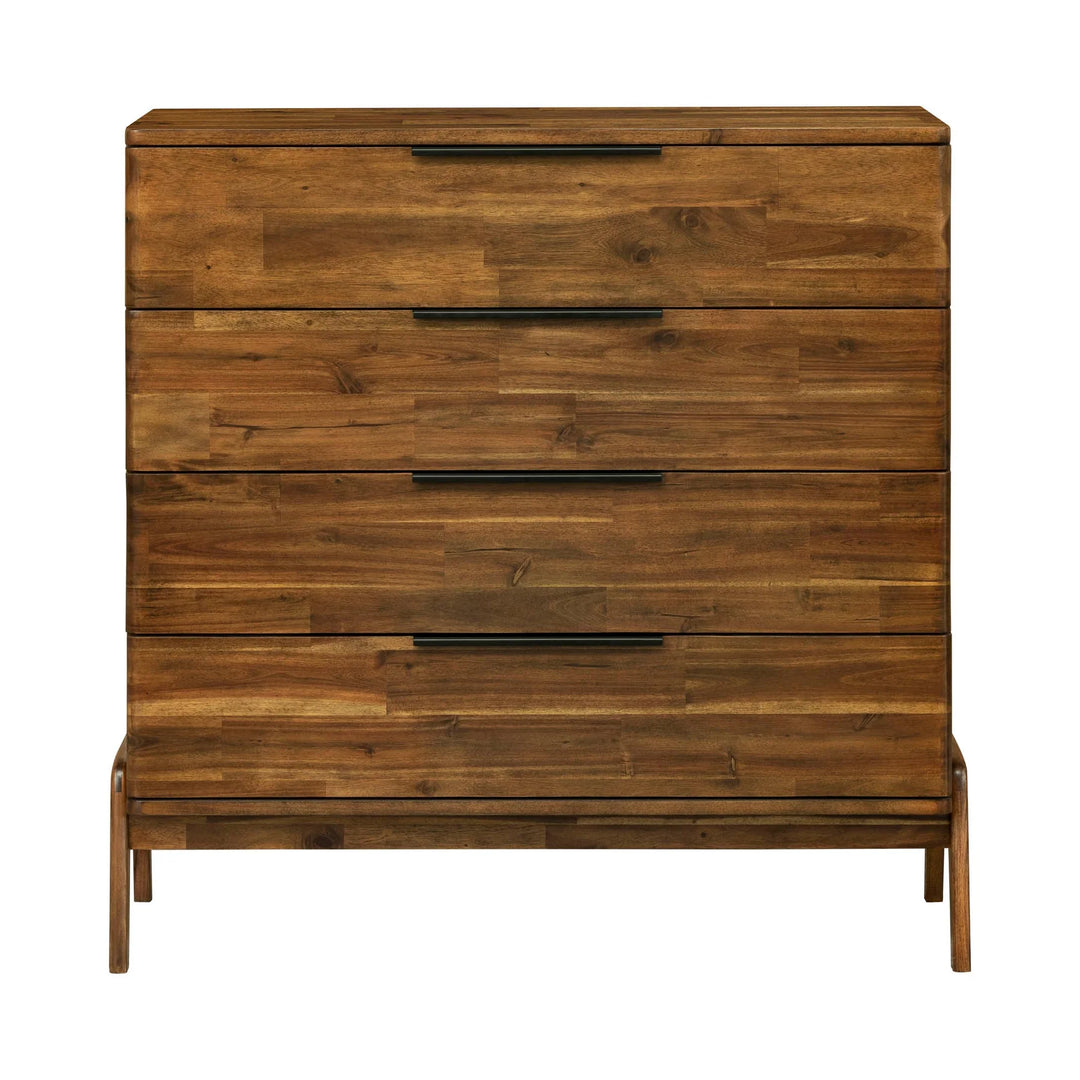 Remix 4 Drawer Chest in Estelle Brown - four drawer chest by LH Imports - Whats New Furniture Portland OR