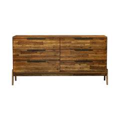 Remix 6 Drawer Dresser in Estelle Brown - six drawer dresser by LH Imports - Whats New Furniture Portland OR