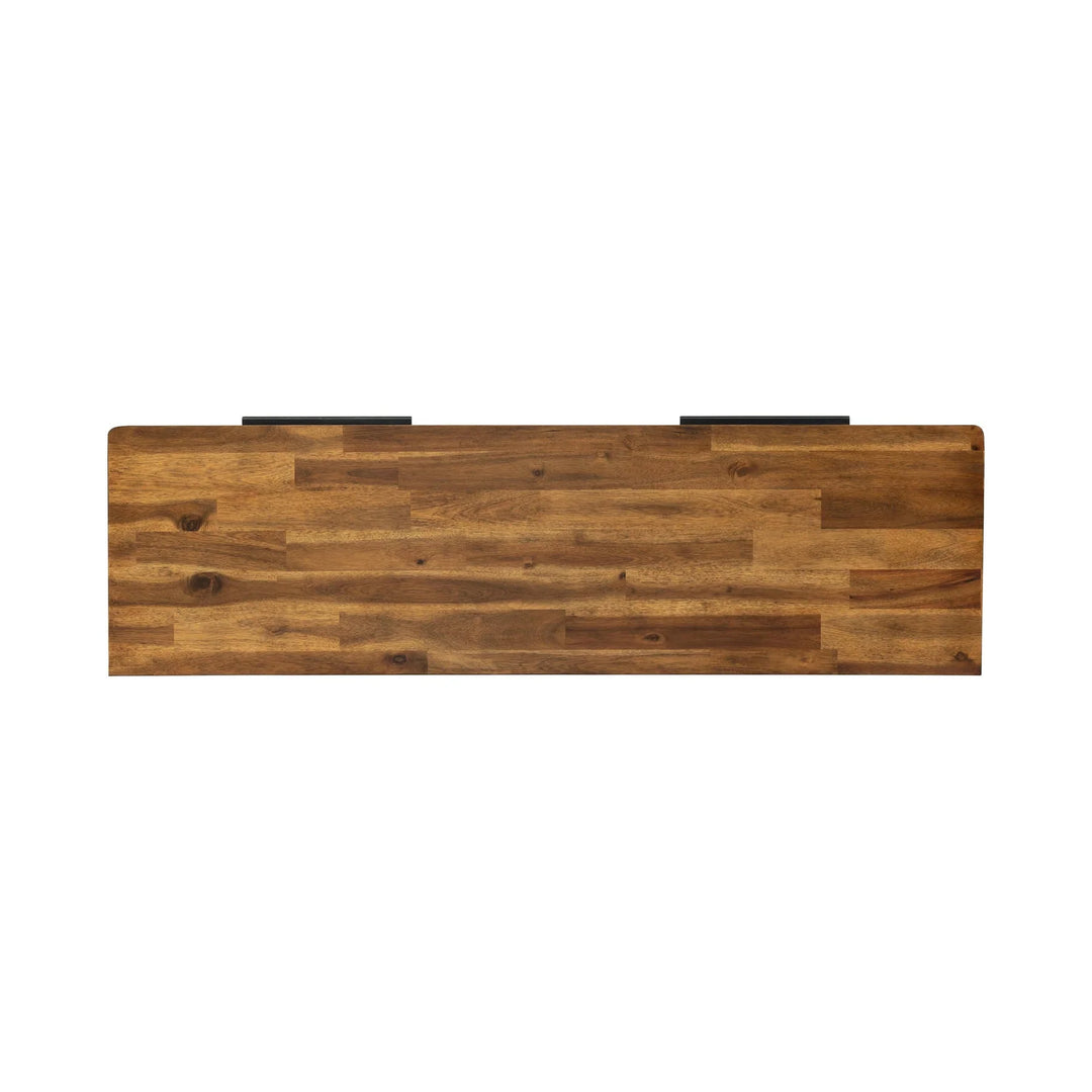 Remix 6 Drawer Dresser in Estelle Brown top detail - six drawer dresser by LH Imports - Whats New Furniture Portland OR