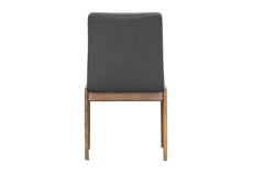 Remix Dining Chairs in Grey back view - dining chair by LH Imports - Whats New Furniture Portland OR