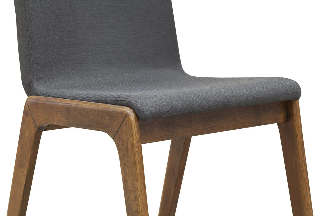 Remix Dining Chairs in Grey seat detail - dining chair by LH Imports - Whats New Furniture Portland OR
