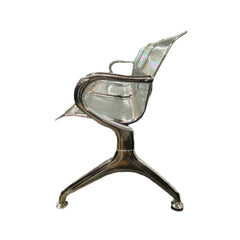 Repurposed Metal Bench detail view 3 - Whats New Furniture - Portland, Oregon