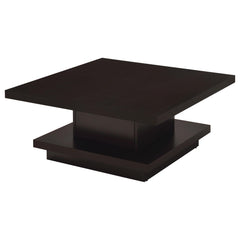 Reston 3-piece Square Coffee and End Table Set Cappuccino - What&