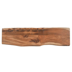 Restore Live Edge Bench in Solid Acacia top-down view - live edge bench by LH Imports - Whats New Furniture Portland OR