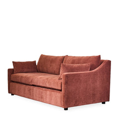 Ricci Sofa in Rhine Terracotta side angle - Pacific Northwest sofa by Stylus - Whats New Furniture Portland OR