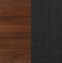 Robyn Bed in Dark Walnut material detail - California king bed by Coaster - Whats New Furniture Portland OR