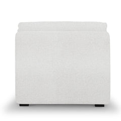 Rochester Daybed in Belfast Cream detail view - boucle daybed private label - Whats New Furniture Portland OR