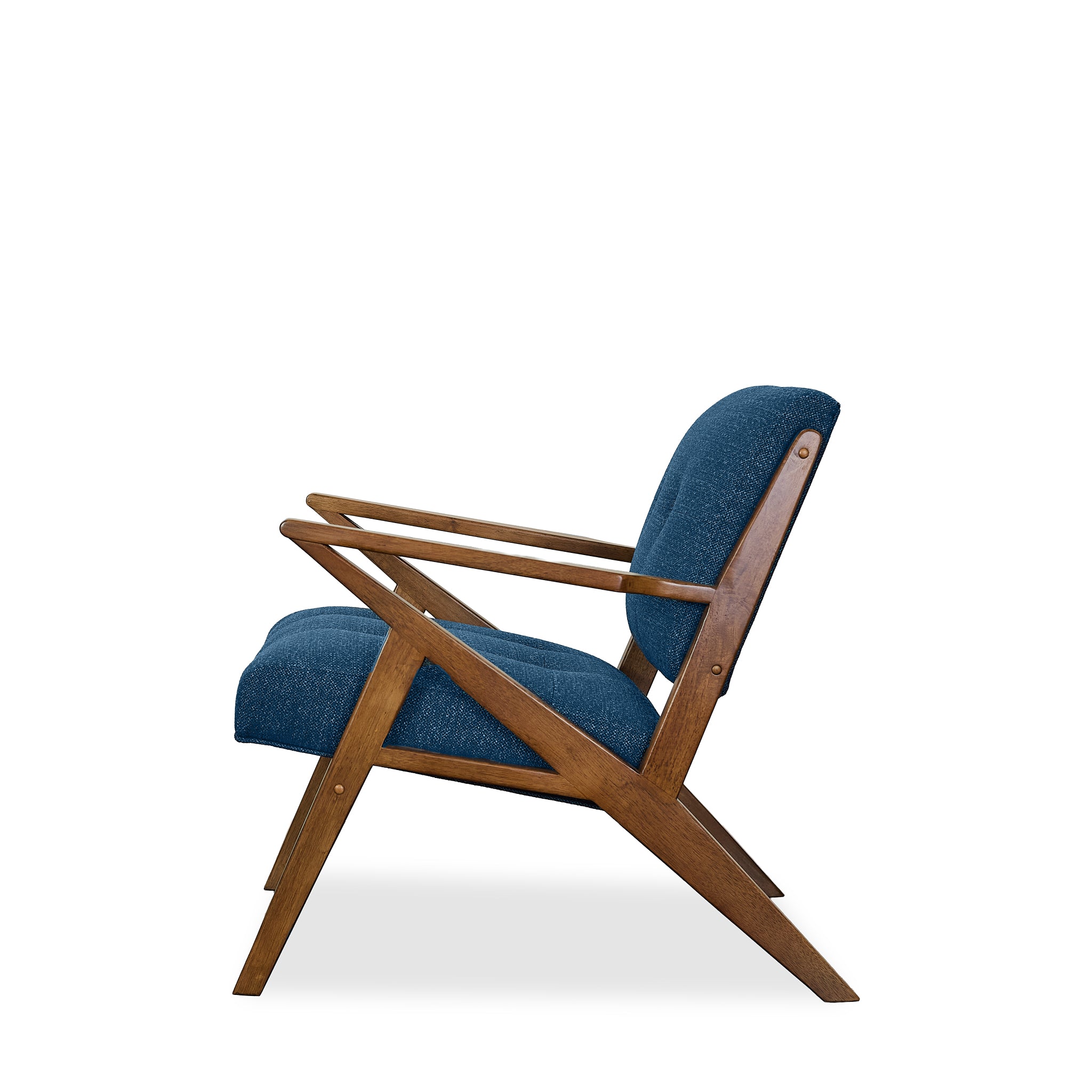 Rocket Lounge Chair | Mid-Century Wood Frame Accent – What's New