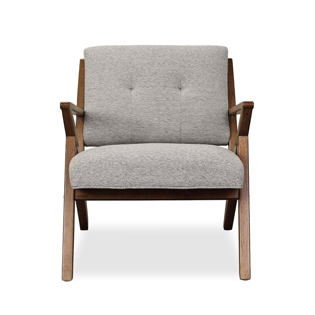 Rocket Lounge Chair | Mid-Century Wood Frame Accent – What's New