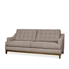 Rogue Transitional Sofa in Blackstone in Highway Blackstone side angle - transitional sofa by Stanton - Whats New Furniture Portland OR