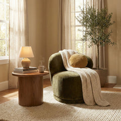 Rollo Club Chair - Distressed Khaki Green - Whats New Furniture Portland OR