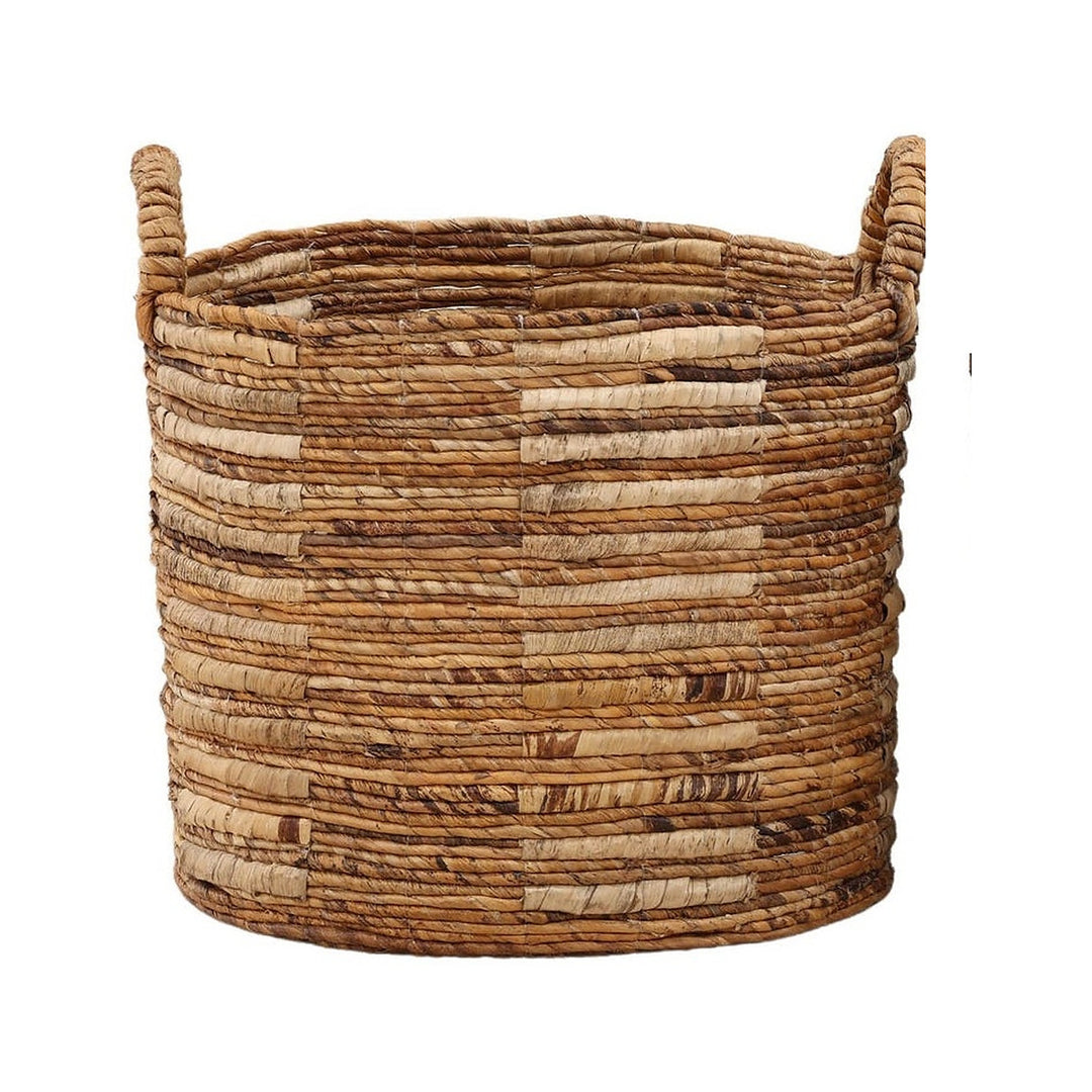 Rook Basket, Large front view by Dovetail - Whats New Furniture Portland OR