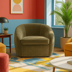 Roselawn Accent Chair detail view 14 - Whats New Furniture - Portland, Oregon