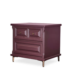 Rosewood Nightstand detail view - Whats New Furniture - Portland, Oregon