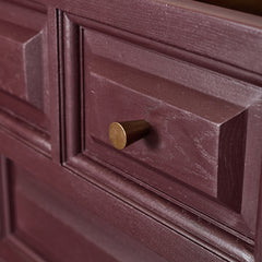Rosewood Nightstand detail view 5 - Whats New Furniture - Portland, Oregon