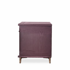 Rosewood Nightstand detail view 3 - Whats New Furniture - Portland, Oregon