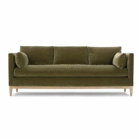 Leo Sofa in Golden Ocher - mid-century modern sofa - Whats New Furniture Portland OR